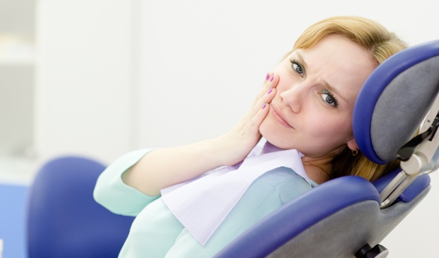 Dental Patient on Dental Chair